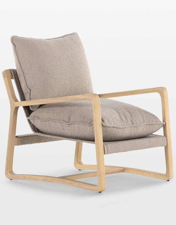 Polly Sand Brown Accent Chair