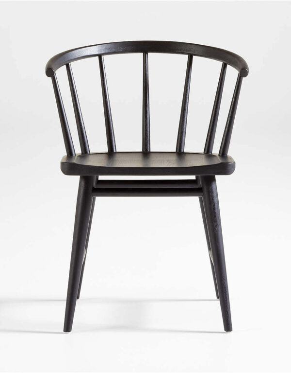 Pali Black Hardwood Dining Chair