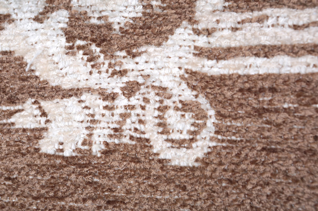 MORETTİ SİDE ÇİFT TARAFLI HALI 023-D KAHVE-BEYAZ