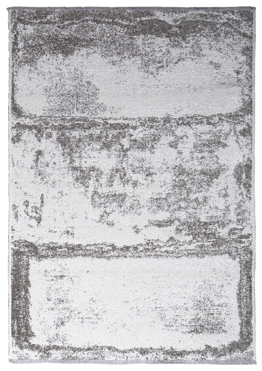 MORETTİ DUO ÇİFT TARAFLI HALI 11707-A GRİ-BEYAZ