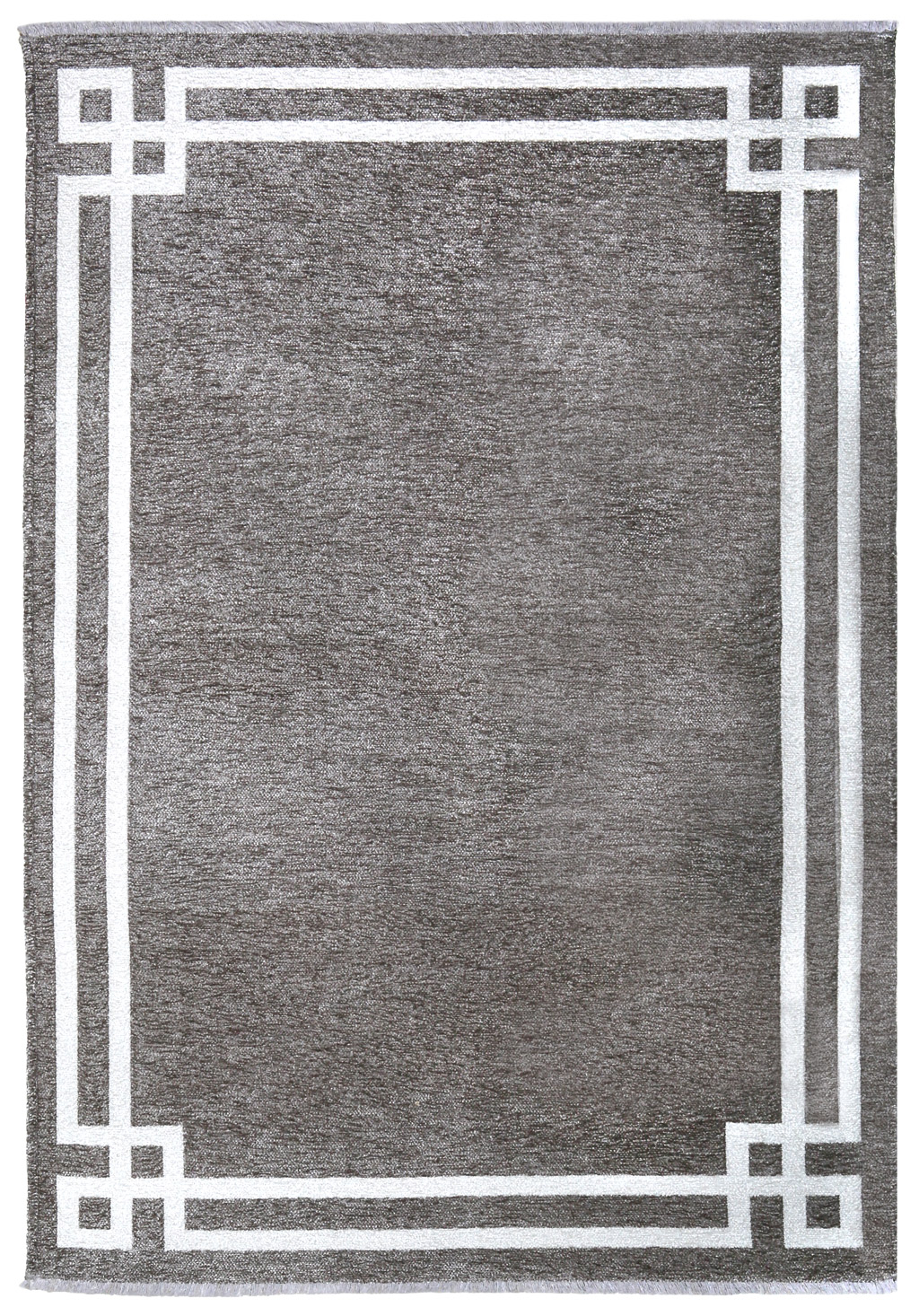 MORETTİ DUO ÇİFT TARAFLI HALI 11730-A GRİ-BEYAZ