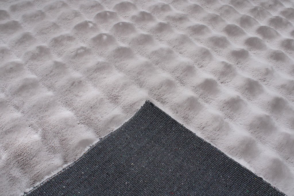 Bubble Tavşan Post Halı Gri