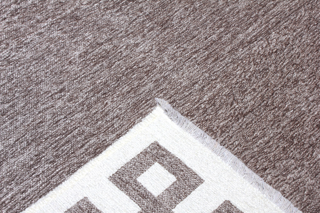 MORETTİ DUO ÇİFT TARAFLI HALI 11730-A GRİ-BEYAZ