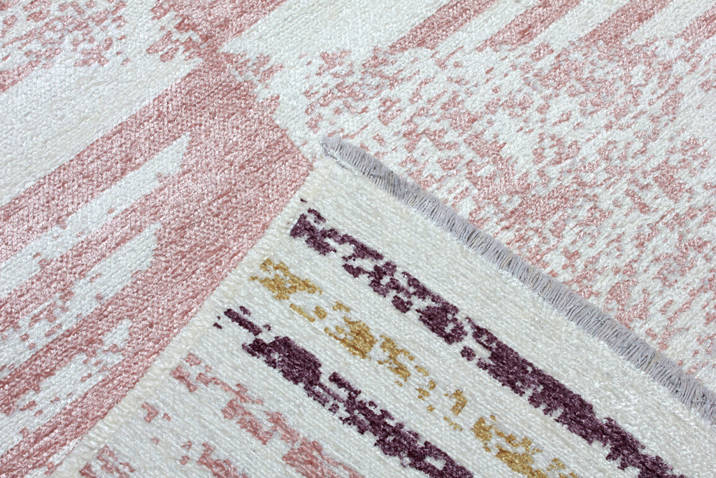 MORETTİ DUO ÇİFT TARAFLI HALI 11731-P PEMBE-MOR