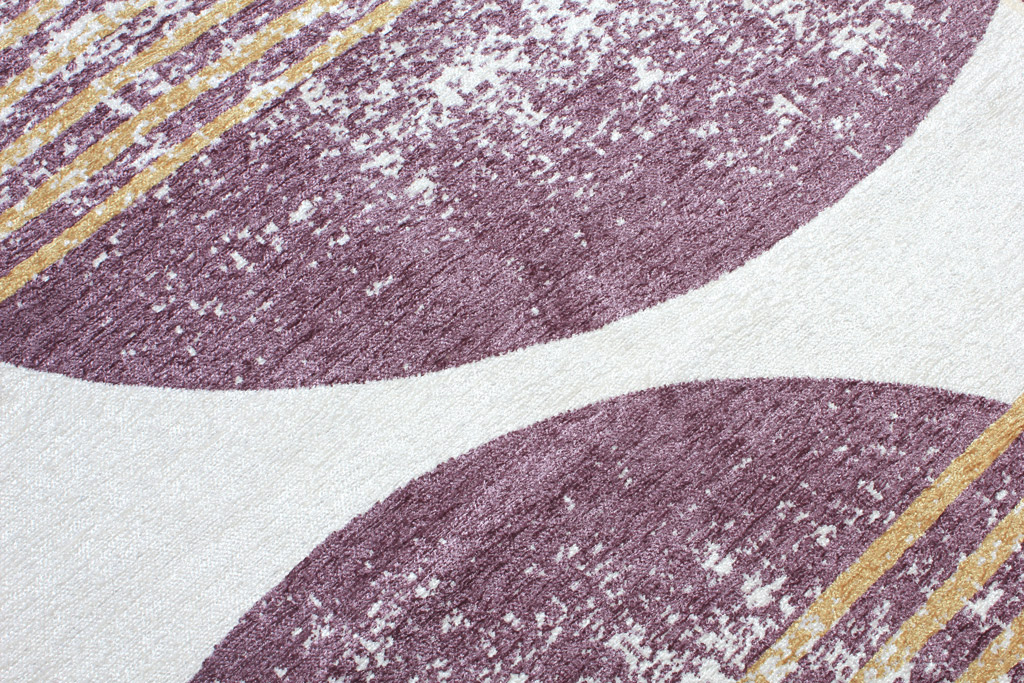 MORETTİ DUO ÇİFT TARAFLI HALI 11734-P MOR-SARI