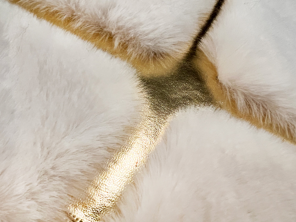 RABBİT KÜRK 015 KREM-GOLD