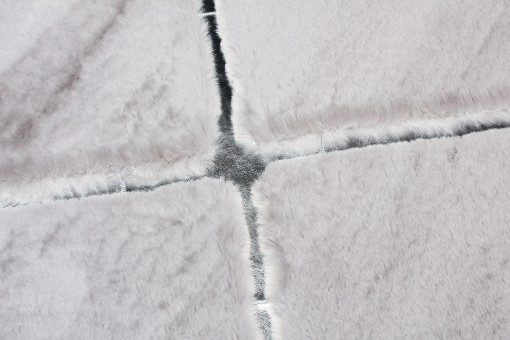 RABBİT KÜRK 015 GRI-SILVER