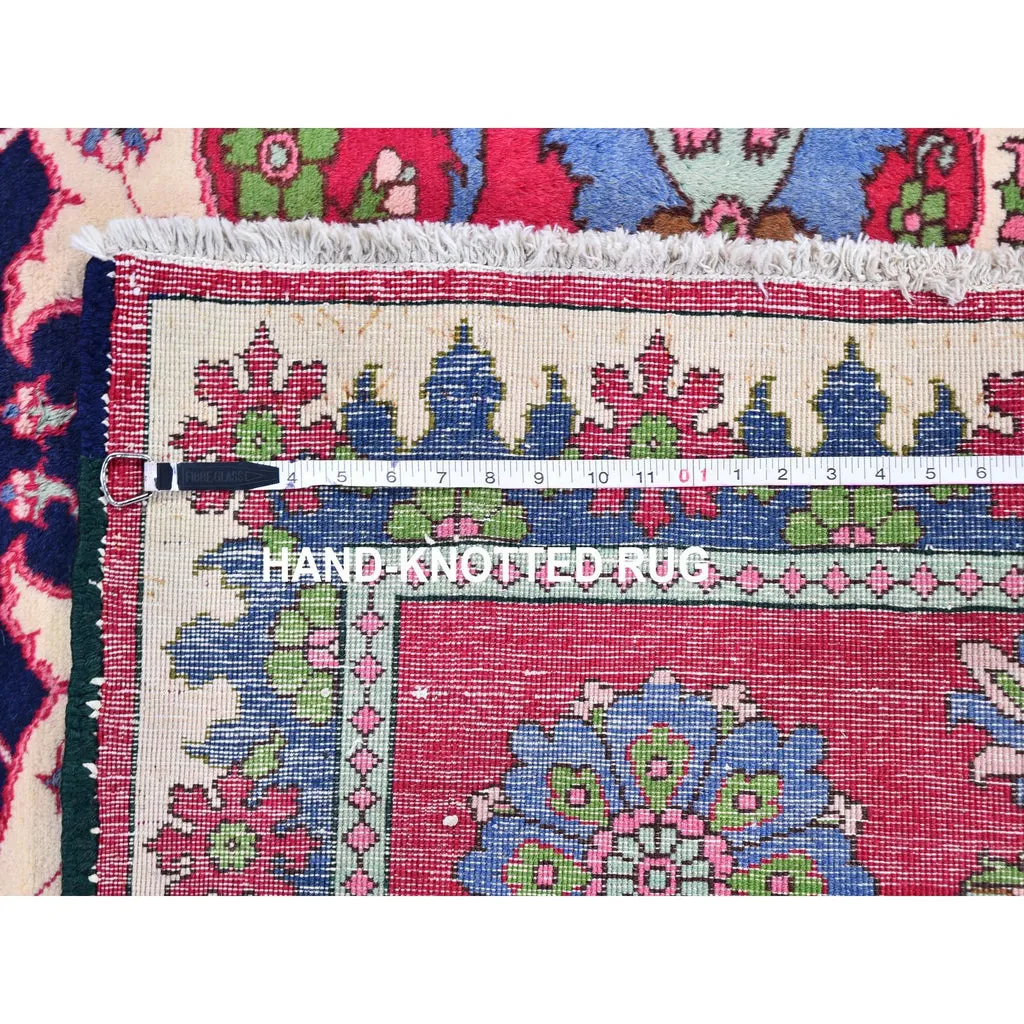 New Hand Knotted Red Wool Rectangle Oriental Rug 4'10" x 7'2"