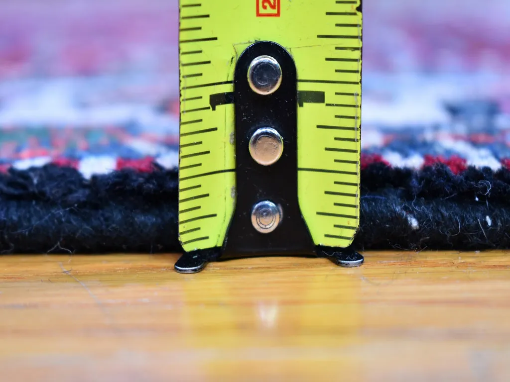 New Hand Knotted Red Wool Rectangle Oriental Rug 3'6" x 6'3"