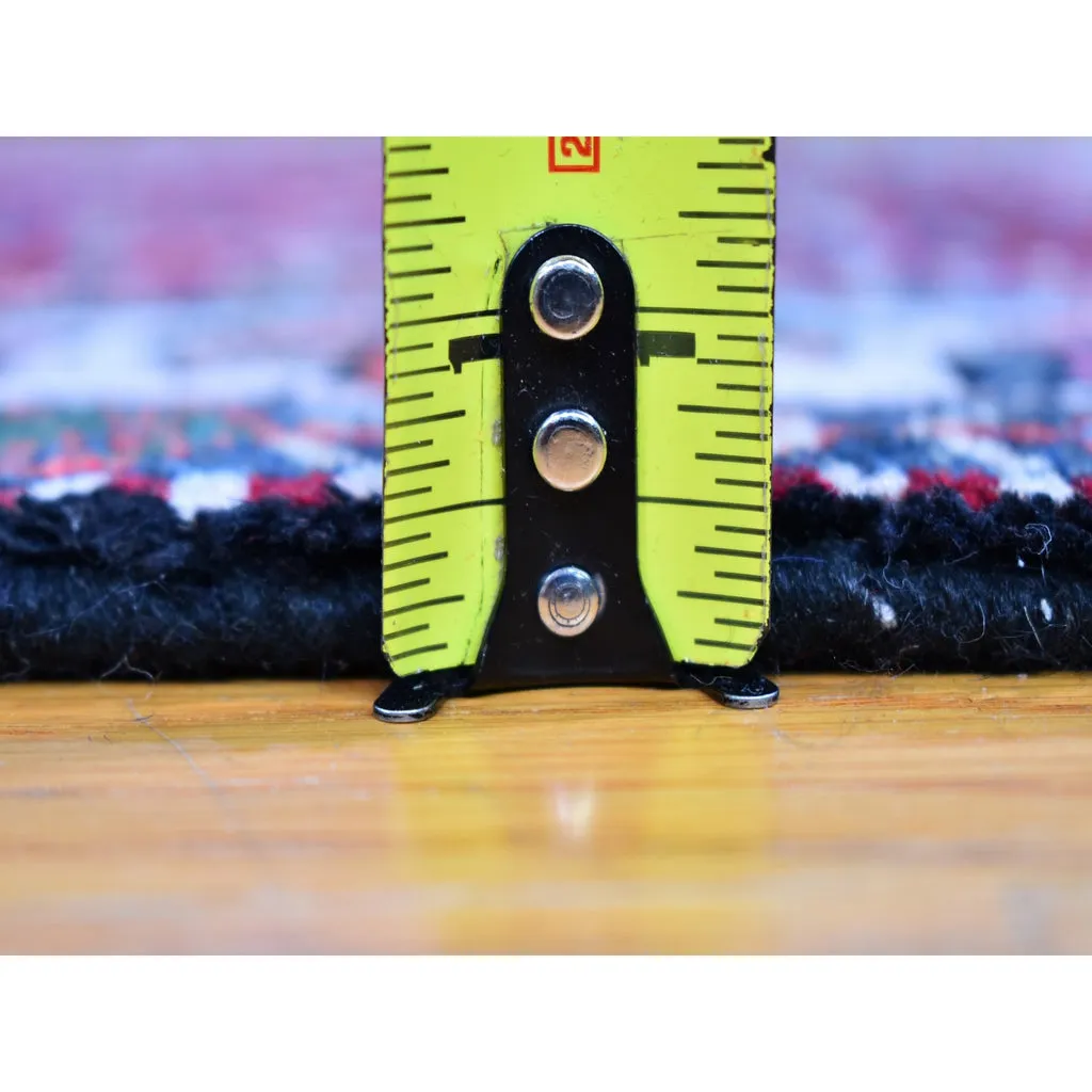 New Hand Knotted Red Wool Rectangle Oriental Rug 3'6" x 6'3"