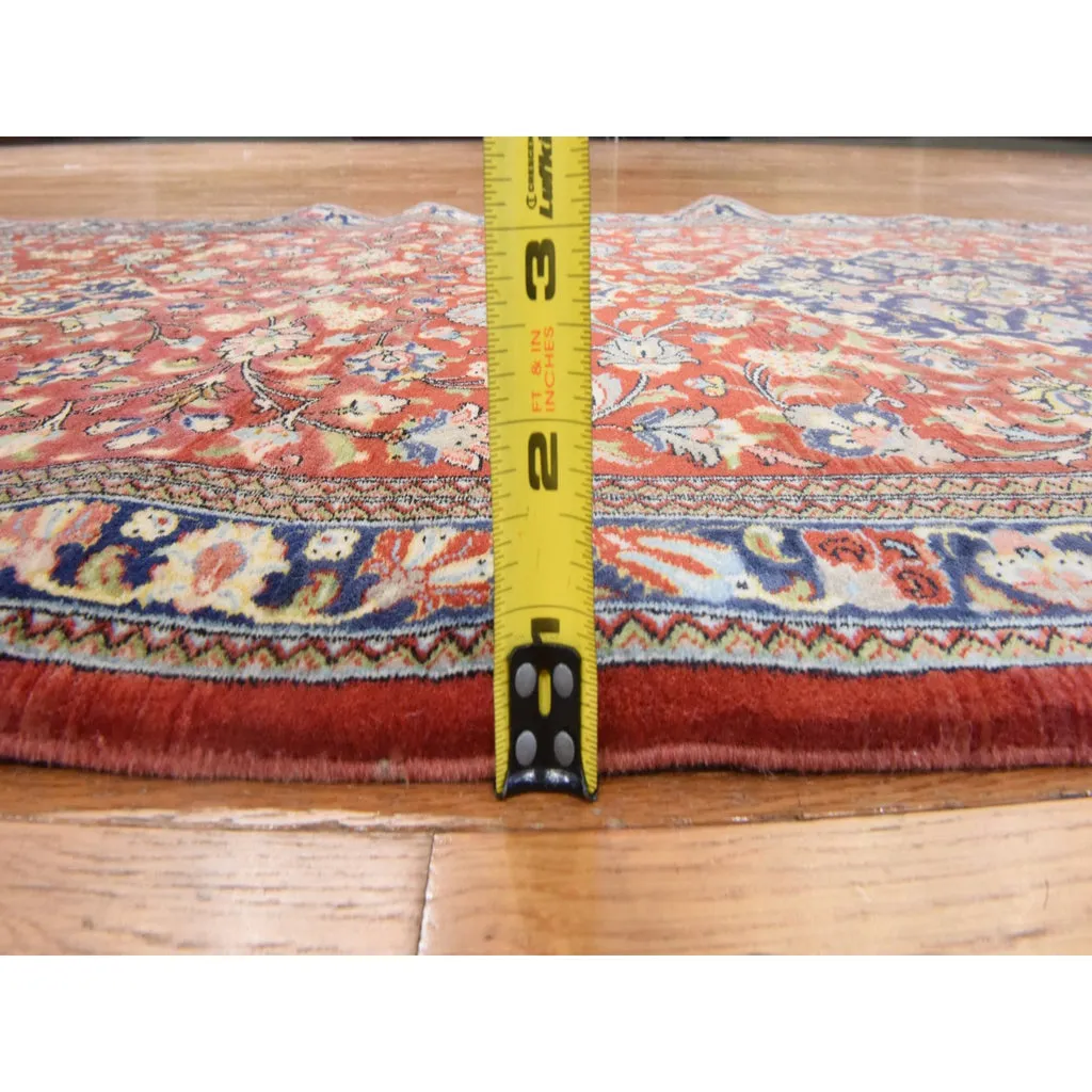 New Hand Knotted Red Wool Runner Oriental Rug 2'8" x 16'6"