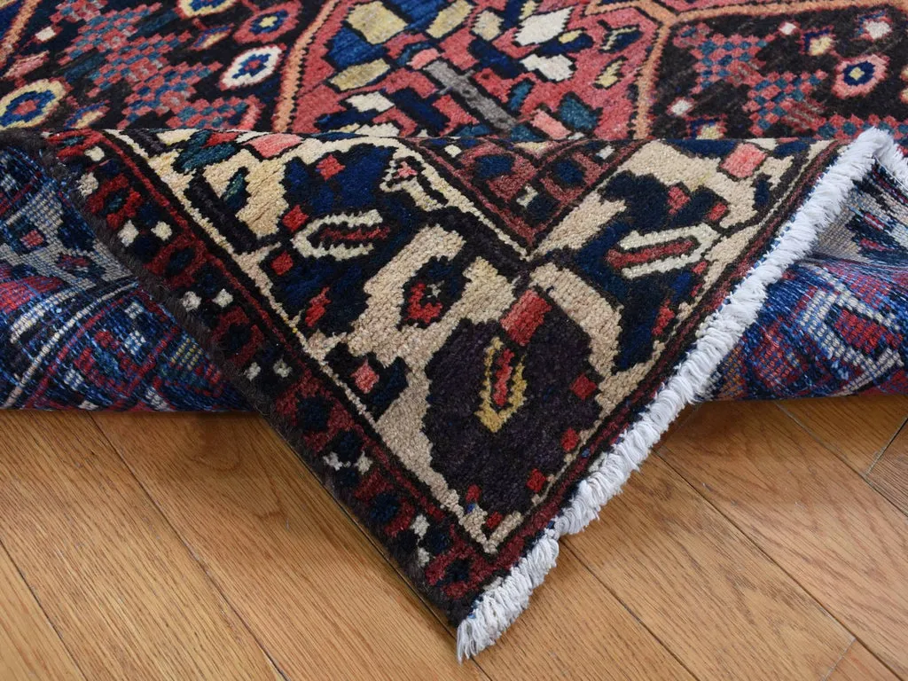 New Hand Knotted Red Wool Rectangle Oriental Rug 5'0" x 6'9"