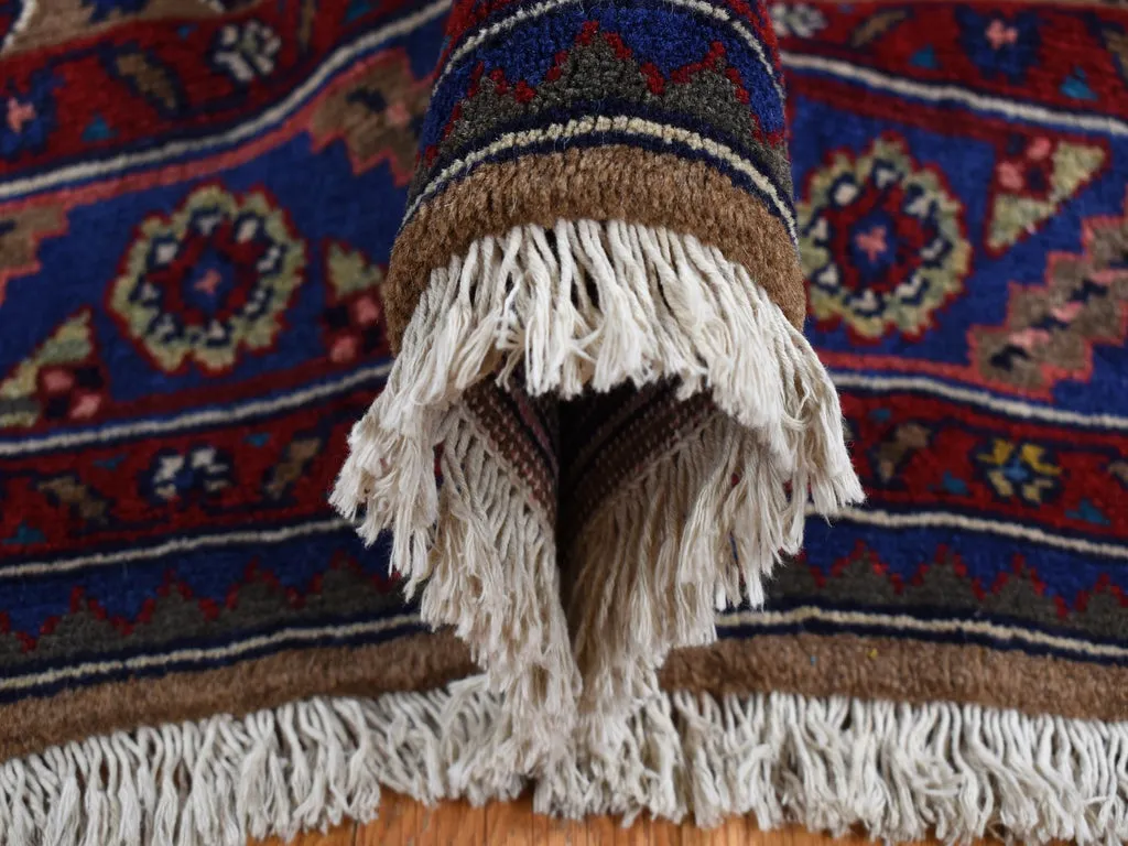 New Hand Knotted Brown Wool Rectangle Oriental Rug 6'8" x 9'1"